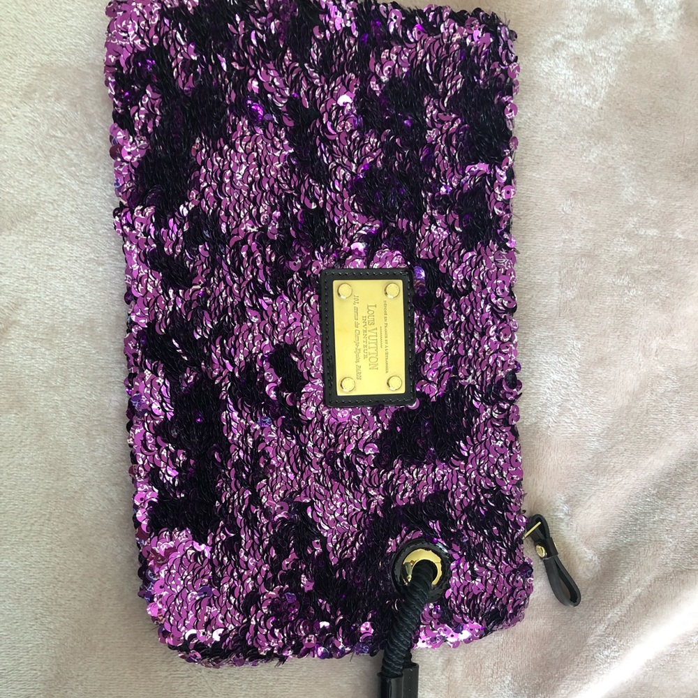 Louis Vuitton Limited Edition Sequin Purse